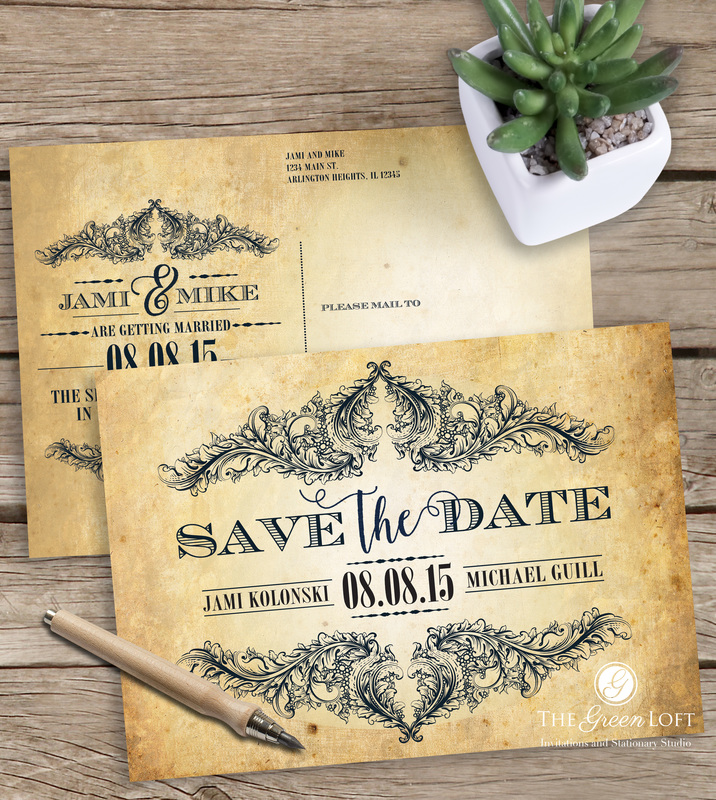 The Green Loft: Save the Dates: Vintage