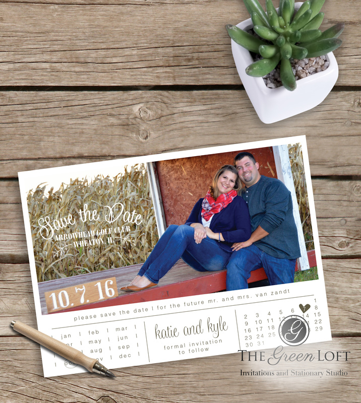 The Green Loft: Save the Dates: Fall in Love